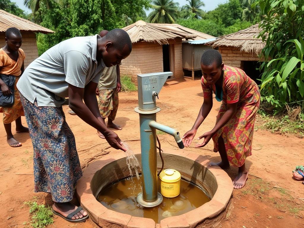Borehole inauguration